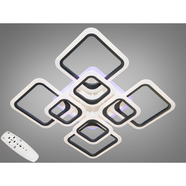 Люстры лед Diasha A8060/4+4BK LED dimmer-2.4G