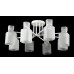Люстра с плафонами  L07508/8 (WHITE) Splendid-Ray
1002556