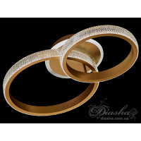 Люстра потолочная светодиодная Diasha 6010/2G 