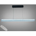 Підвісна люстра LED з пультом шампань 55Вт 10м² Diasha MD25095/1000CG