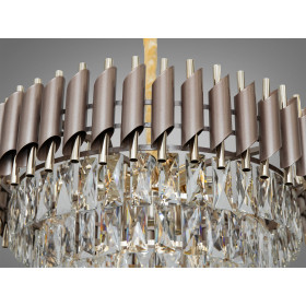 Люстра підвісна Diasha коричневий золото 8xE14 Diasha N9001-600CF+SGD