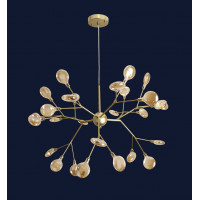 Люстра LED PETALS Levistella 918LP262-27 GD+BR Люстра LED PETALS Levistella 918LP262-27 GD+BR