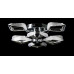 Светодиодная люстра LT9862/4+4 LED (CH) Splendid-Ray
302111