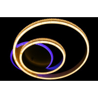 Люстра потолочная светодиодная led с пультом Linisoln 55041-2CA GD