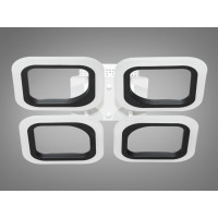 Лед люстра в спальню Diasha AS8060/4BK dimmer-2.4G