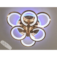 Люстры светодиодные Diasha 8022/3+3G LED 3color dimmer