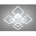 Люстры светодиодные Diasha 8060/4+4WH dimmer-2.4G