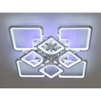 LED люстра потолочная 155W Diasha H8060/4+4HRLED3colordimmer