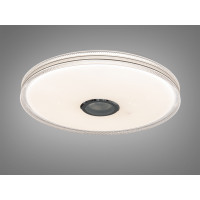 Смарт LED люстра біла 80 Вт RGB з Bluetooth Diasha DB-8306/500RGB+MP3