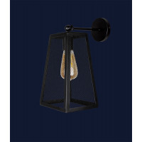 Бра в стиле лофт Levistella 907W019F-1 BK