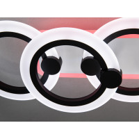 Лед люстра 85W Diasha HA8022/2+2BKLED3colordimmer