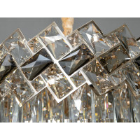 Вишукана підвісна кришталева люстра для вітальні, 6 ламп, золото Diasha 6309-400SGD