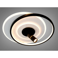 Стельова люстра LED Diasha біла 85Вт Diasha 5531WH+BKdimmer
