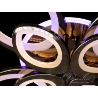 Cветодиодная люстра Diasha 8059/4+4BHR LED 3color dimmer 