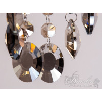 Точковий світильник із кришталевими підвісками Diasha 6019EGD-SM