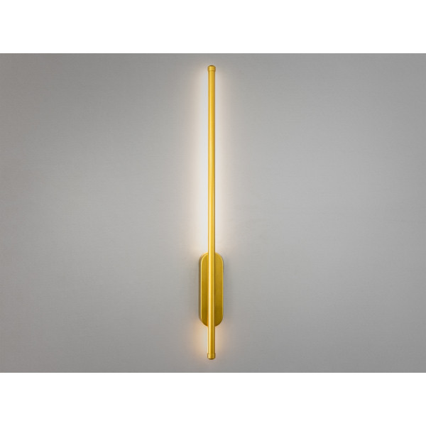 Лінійне світлодіодне бра в коридор, 12W, золото Diasha 7099/600G Лінійне світлодіодне бра в коридор, 12W, золото Diasha 7099/600G