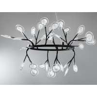 Декоративная люстра в зал на 36 лампочки Diasha Y889-36CBK