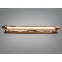 Бра Diasha Loft золото LED 14W хвилясте скло Diasha 9626/L