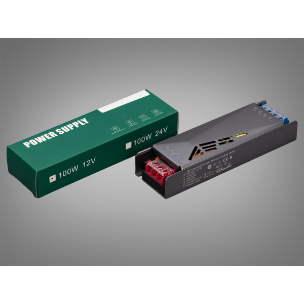 Блок живлення для LED стрічки, 12v, 100Вт, 8.33А Diasha PPF-A100w-12v