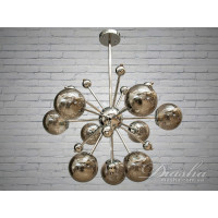 Люстра лофт в зал подвесная на 12 ламп Diasha 2021-9