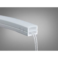 Гнучкий профіль для LED стрічки, накладний Diasha PLS-1510