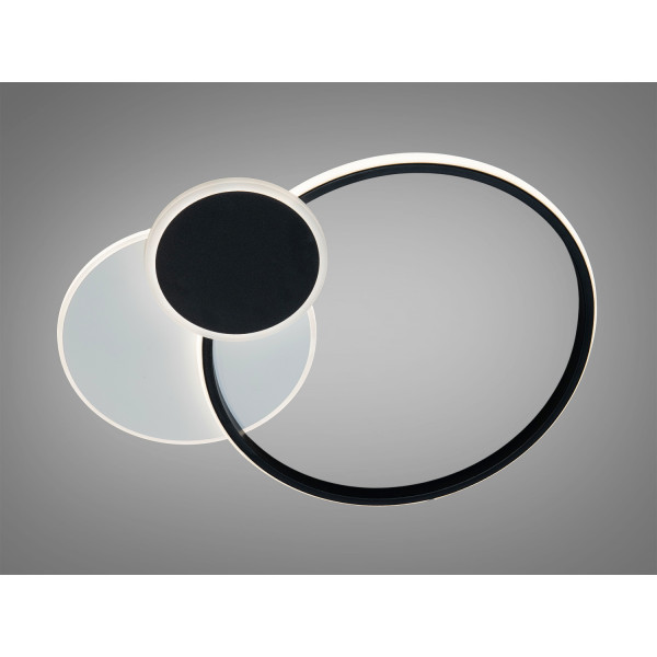 Стельова світлодіодна люстра 46W Diasha Z212-1BLACK Стельова світлодіодна люстра 46W Diasha Z212-1BLACK