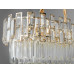 Ексклюзивна підвісна кришталева люстра овал, 12 ламп, золото Diasha 830/800x350GD Ексклюзивна підвісна кришталева люстра овал, 12 ламп, золото Diasha 830/800x350GD