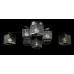 Люстра с плафонами  L07269/8 (BLACK+CHROME) Splendid-Ray
1002560