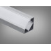 Профіль для LED стрічки, накладний кутовий Diasha PL-18x18-1M