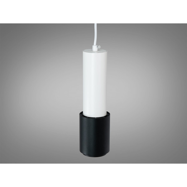 Підвісний світильник чорний GU10 одинарний Diasha QY-H1129W+B-L