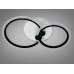 Светодиодная люстра в спальню 55W Diasha A8180/2BKLED3colordimmer