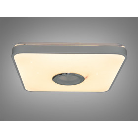Люстра стельова смарт Diasha біла 70 Вт RGB BT Diasha DB-8501B/400x400RGB+MP3+TUYA