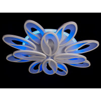 Потолочные светодиодные led люстры с пультом и ночником Diasha 8090/8+4WH LED dimmer