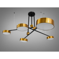 Люстра светодиодная Diasha D405-6BK+BR