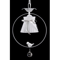 Люстра подвесная с абажуром Splendid-Ray 253678 (WT+SL)