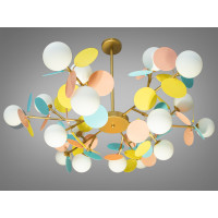 Люстра в современном стиле для детской комнаты Diasha 1097-18GD+multi