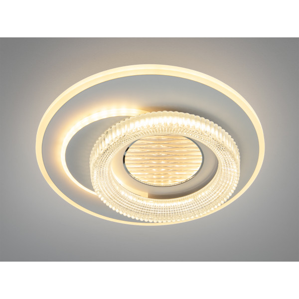 Світлодіодний стельовий світильник сірий 34Вт CCT Diasha 12567