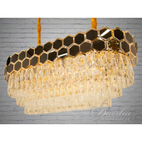 Современная хрустальная люстра для зала спальни гостиной Diasha 1003-800x300BK