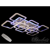 Люстры светодиодные Diasha A8060/6+2HR LED 3color dimmer  