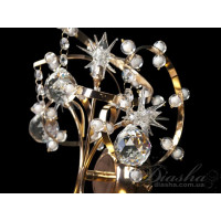 Акційна пропозиція!!! Ексклюзивне галогенове бра, золотого кольору Diasha 6232/3G