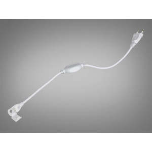 Конектор для стрічки 220V, IP65 Diasha P220-10MM-IP65-plug-0.35