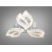 Стельова LED люстра біла 55 Вт пульт димер Diasha 25100/3WHLED3colordimmer