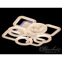 Cветодиодная люстра Diasha A3307/4+4WH LED 3color dimmer 