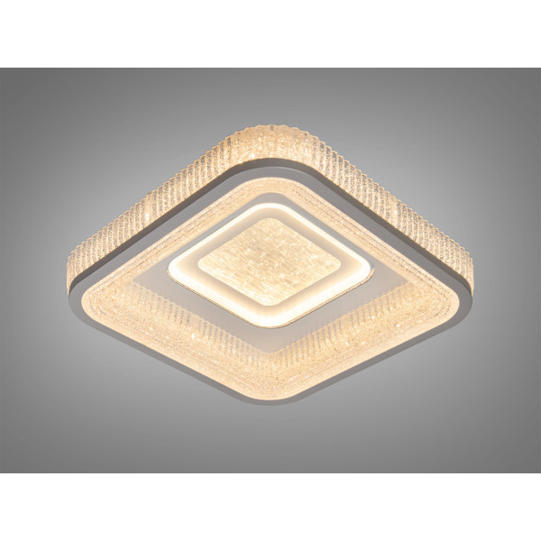 Світлодіодний стельовий світильник сірий 34Вт CCT Diasha 12548