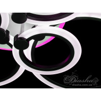 Люстра потолочная светодиодная с пультом управления115W Diasha A8022/6LED3colordimmer