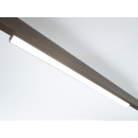 Лінійний поворотний трековий led світильник магнітний, 36Вт, чорний Diasha QY-CX20C-600D-BK