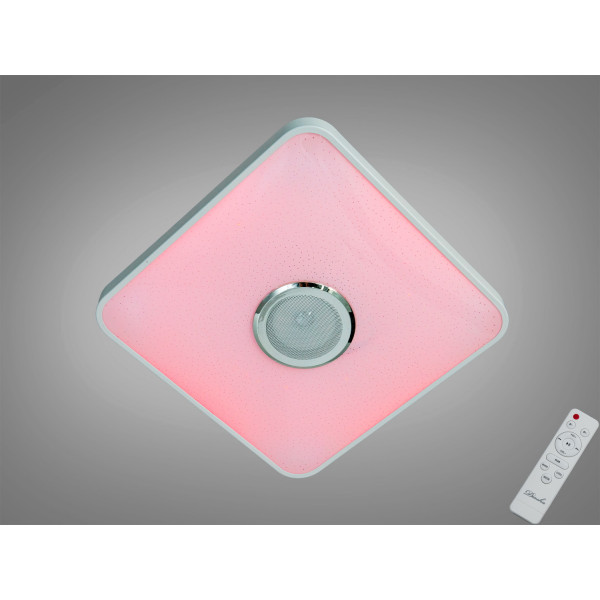 Смарт LED люстра Diasha біла RGB MP3 70 Вт Diasha DB-8501B/400x400RGB+MP3