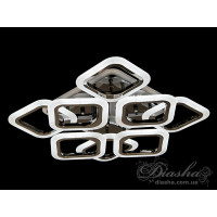 Люстры потолочные светодиодные с пультом  Diasha AS8060/4+4BHR LED 3color dimmer