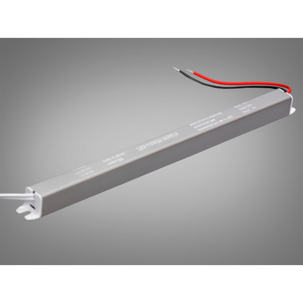 Ультратонкий блок живлення 24В, 48Вт, 2А, "Олівець" - stick Diasha PPF-SL-C-24v-48w