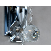 Стильне, строге, якісне однорожкове бра в класичному стилі, колір-хром Diasha 4319/1HRW-N